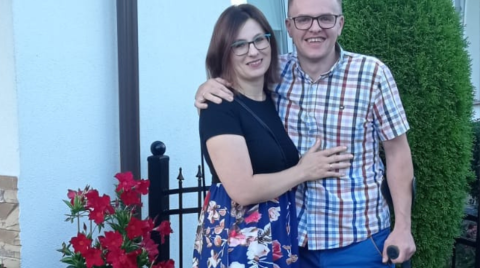 Marcin choruje na stwardnienie rozsiane. Wesprzyj Marcina w walce z postępami choroby.