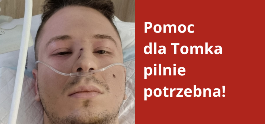 Wypadek zniszczył życie Tomka! Pomoc potrzebna natychmiast.