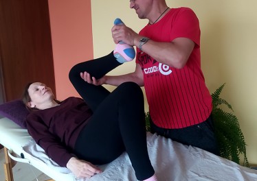 Marzenie Ani? Spacer z synami.