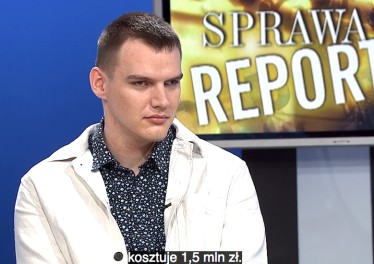 Kacper i Dariusz w programie Sprawa dla Reportera