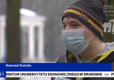 Konrad opowiada swoją historię. Polska Pomaga 2020.