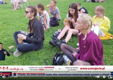 Spotkanie z Olą w TVP Info